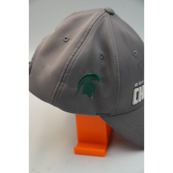 2015 Big Ten Football Champions Hat – Michigan State Spartans Gray Adjustable Ca - Picture 2 of 4
